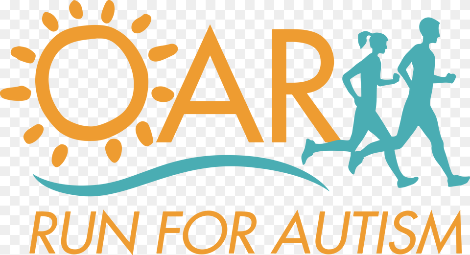 Oar Run Logo Organization For Autism Research, Adult, Female, Male, Man Free Png