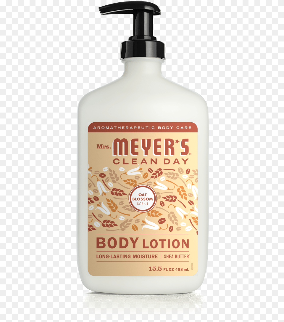 Oat Blossom Body Lotion Mrs Meyer39s Body Wash, Bottle, Shaker Free Png Download