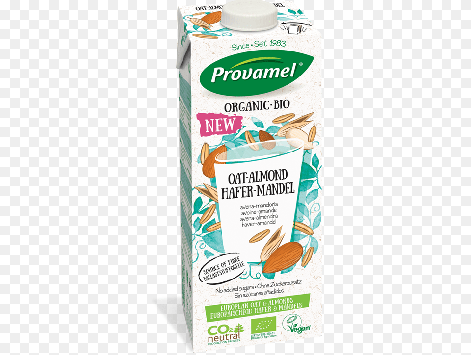 Oat With Almond Drink Provamel Organic Oat Almond Drink, Food, Produce, Grain, Seed Png Image