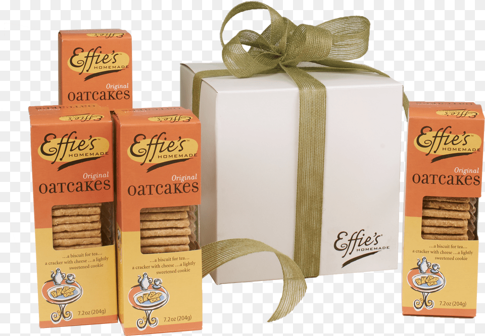 Oatcakes Gift Box With Four Boxes Of Oatcakes, Bread, Cracker, Food Png Image