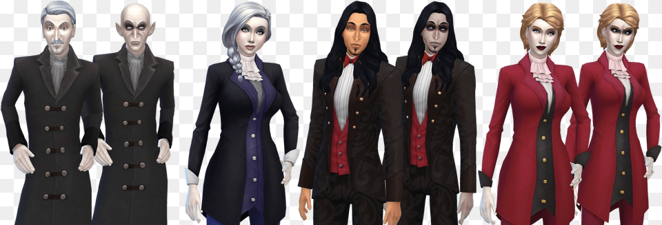 Oatioip Sims 4 Vampire Clothes Cc, Adult, Person, Jacket, Woman Png Image