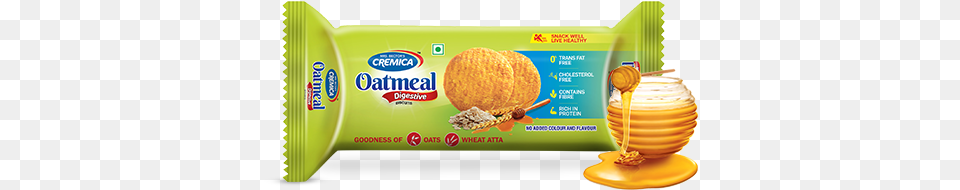 Oatmeal Cookies, Food, Honey, Bread, Cracker Free Png Download