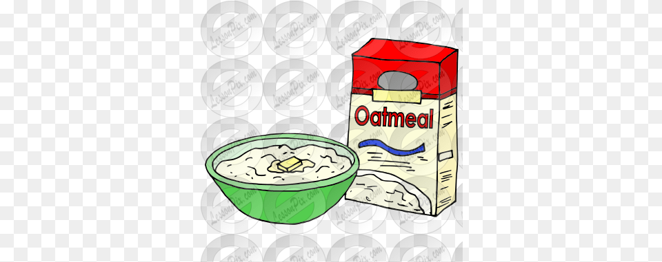 Oatmeal Picture For Classroom Therapy Bowl, Can, Tin Free Transparent Png