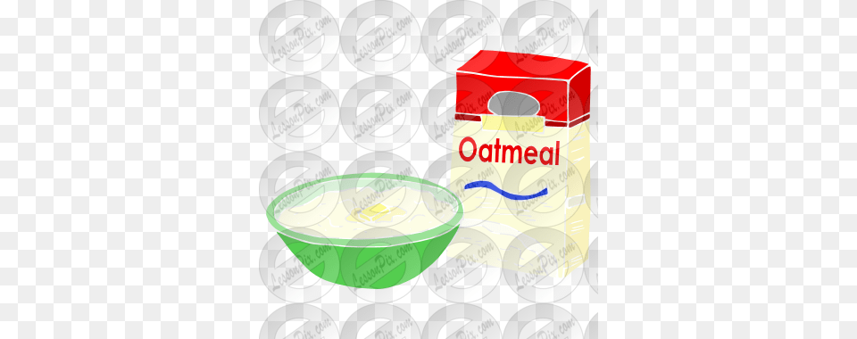 Oatmeal Stencil For Classroom Therapy Use, Bowl Png