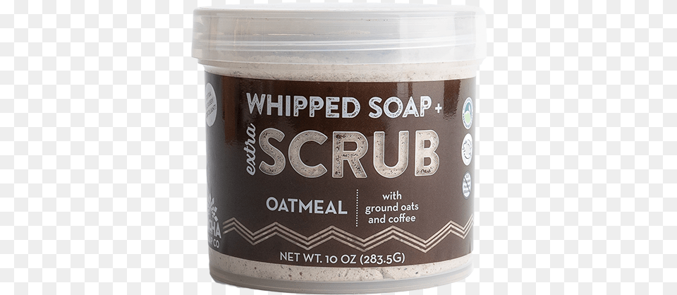 Oatmeal Whipped Soap Extra Scrubclass Cosmetics, Cocoa, Dessert, Food, Cup Png