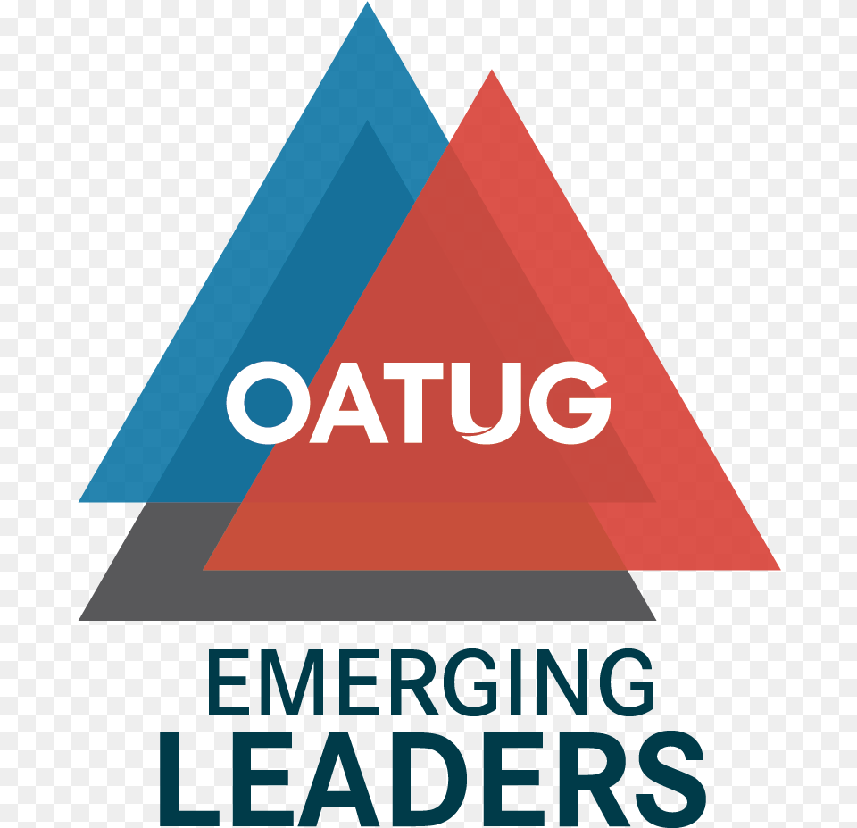 Oaug Emerging Leaders Triangle, Advertisement, Poster Png