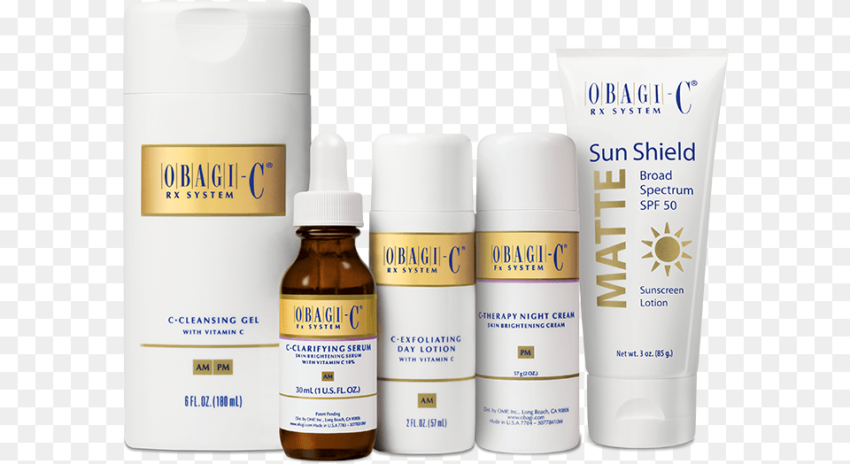 Obagi C System, Bottle, Lotion, Cosmetics Free Png