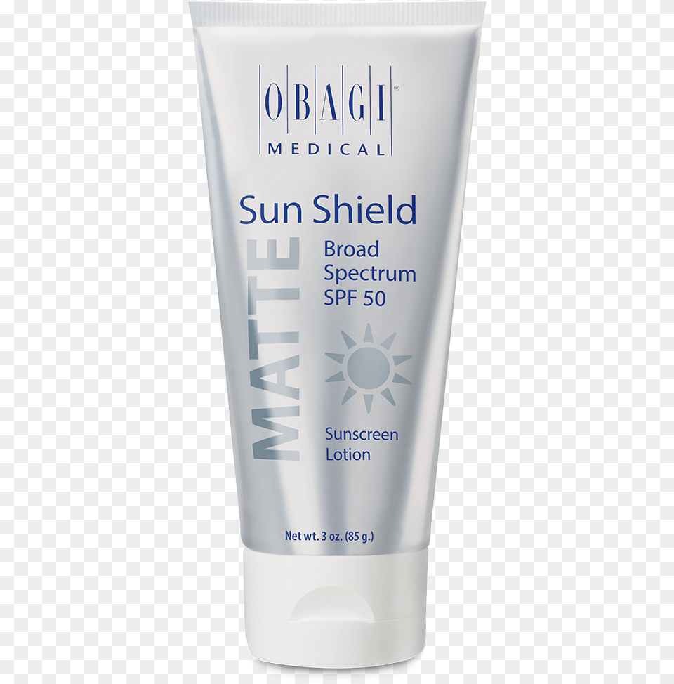 Obagi Sun Shield Matte Broad Spectrum Spf 50 Skincarema, Bottle, Lotion, Can, Tin Png