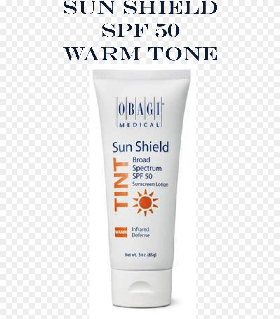 Obagi Sun Shield Tint Spf Obagi Sun Shield Tint Broad Spectrum Spf 50 Cool, Bottle, Cosmetics, Lotion, Sunscreen Free Png