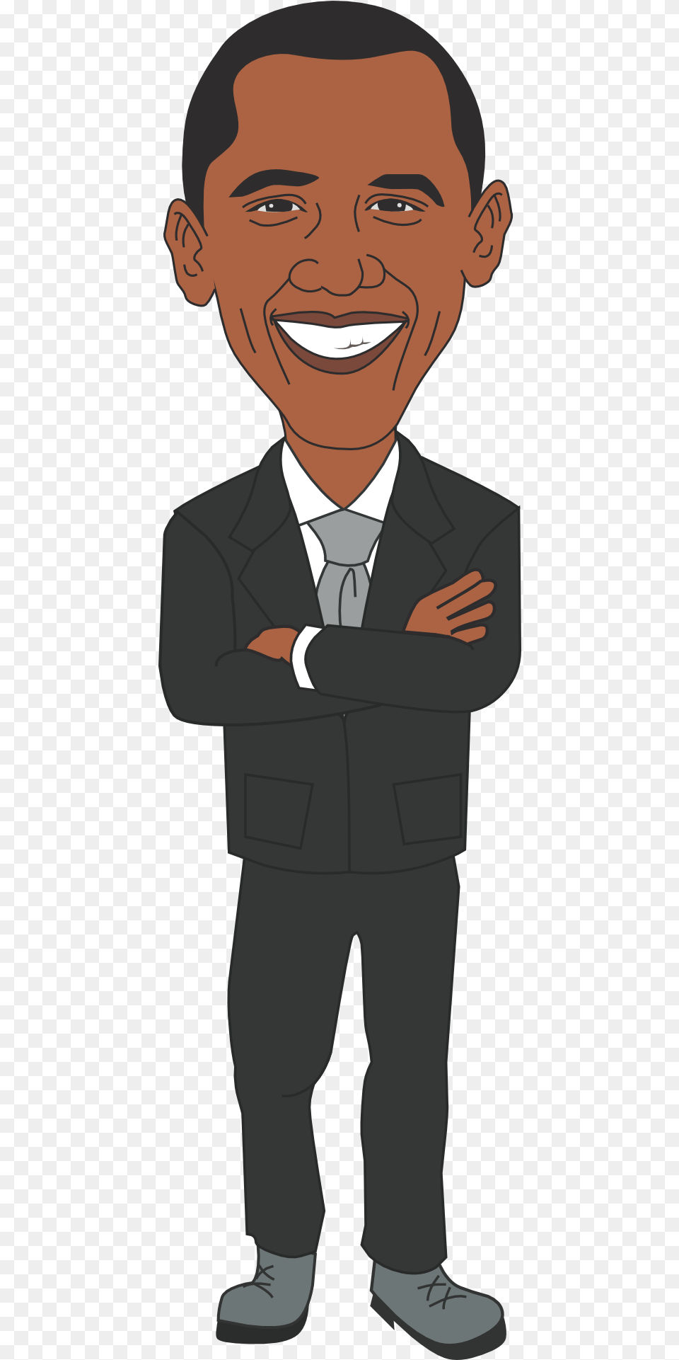 Obama Clipart, Suit, Clothing, Formal Wear, Accessories Free Transparent Png