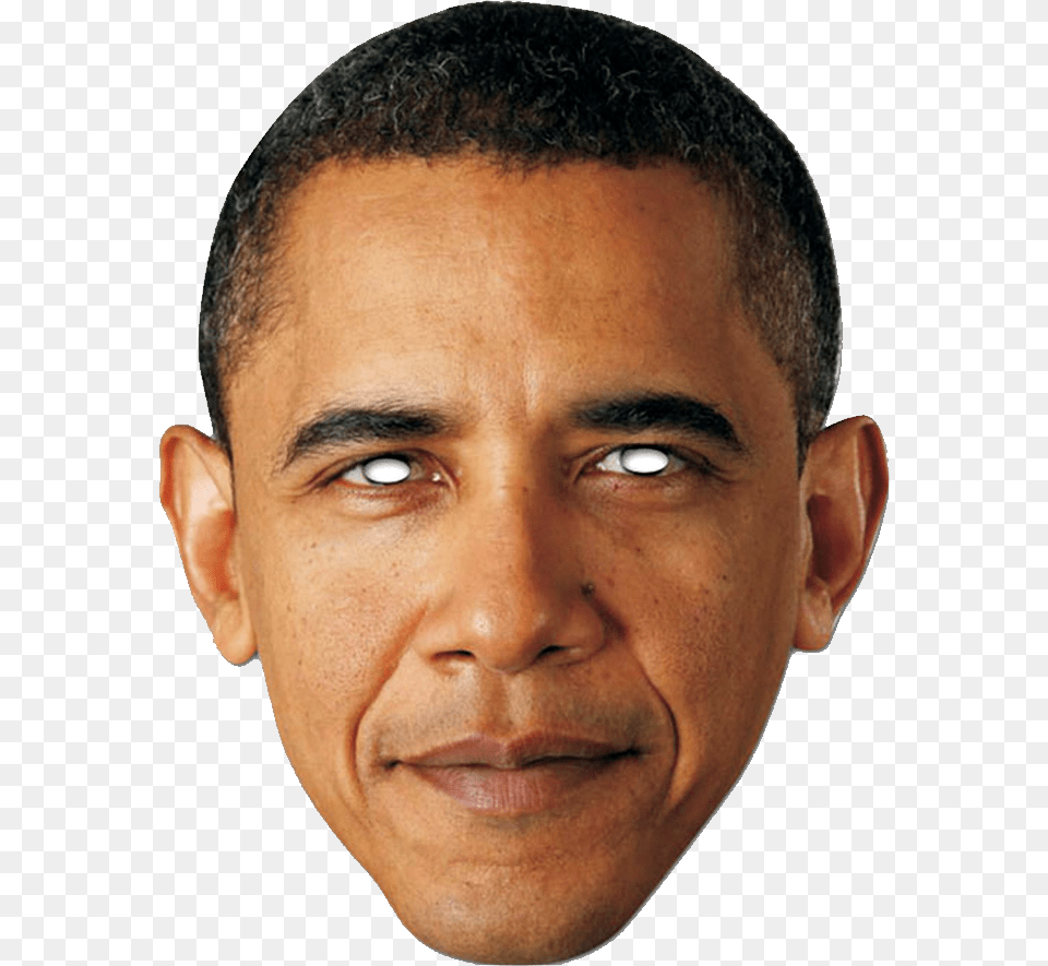 Obama Face Barack Obama, Adult, Portrait, Photography, Person Free Png