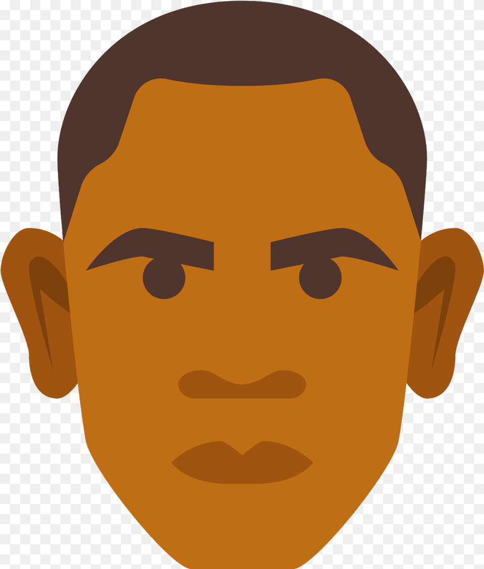 Obama Face Picture Obama Face Barack Obama, Head, Person, Photography, Portrait Free Transparent Png