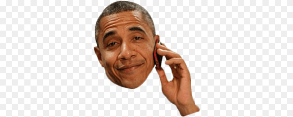 Obama Face Royalty Stock Files Obama Phone, Photography, Person, Head, Adult Free Transparent Png