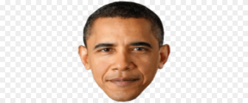 Obama Head Barack Obama Face, Sad, Frown, Portrait, Photography Free Png