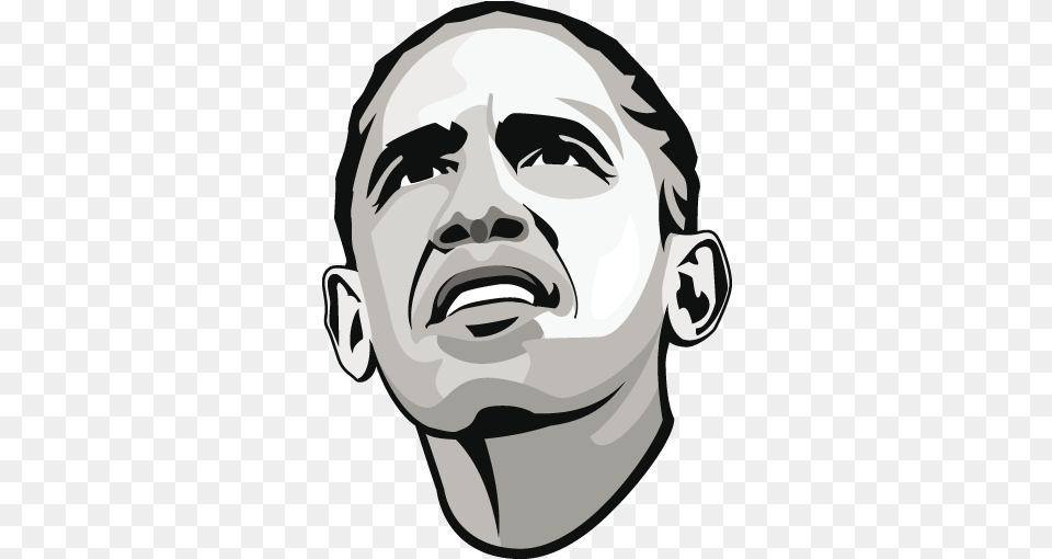 Obama Wall Decor Chuti Putha Fb Pge, Face, Head, Person, Stencil Free Transparent Png