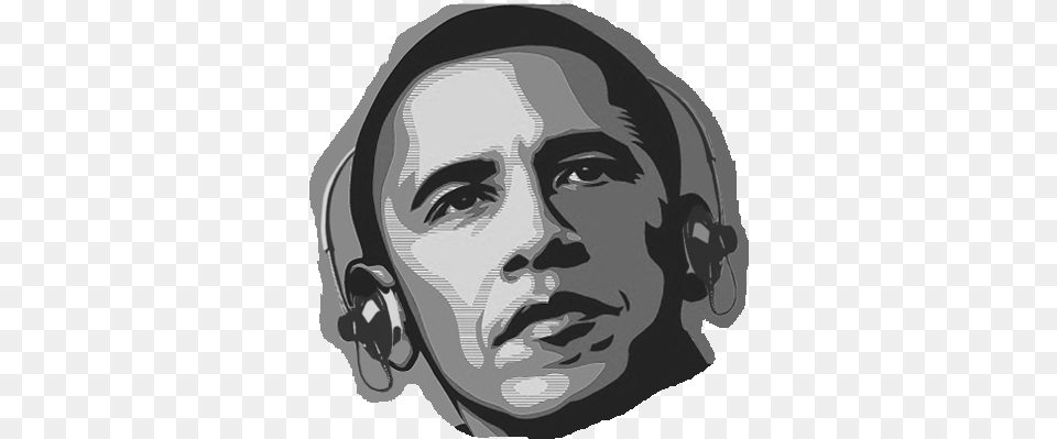 Obama Would Tap Into That The Smoke Signal Obama We Can Do, Portrait, Photography, Person, Head Free Png