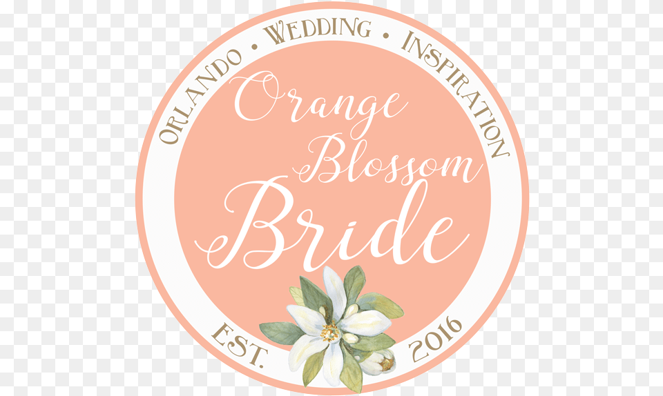 Obb Orlando Wedding Inspiration Icon Orange Blossom Bride Free Png