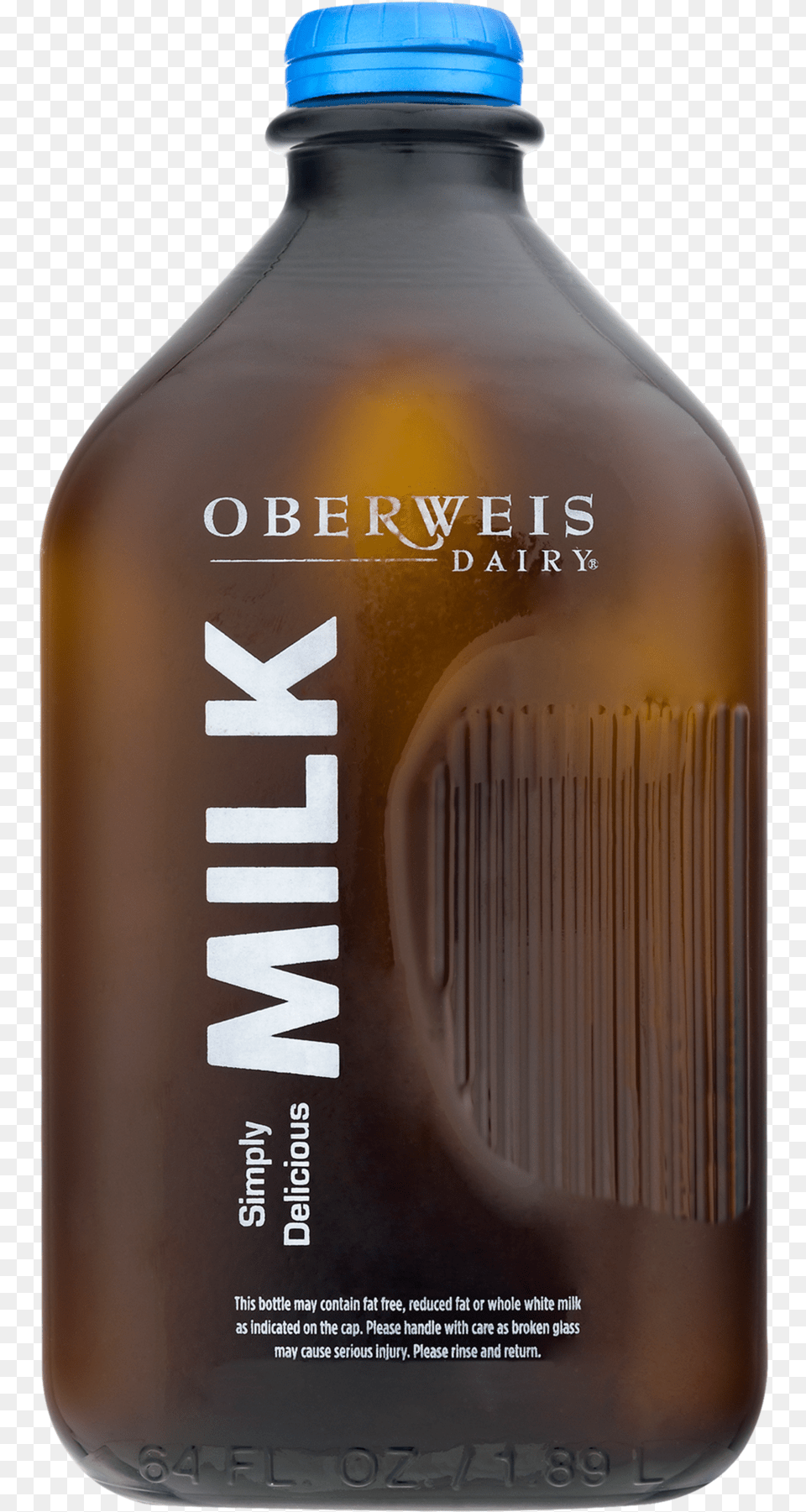 Oberweis Reduced Fat Milk 12 Fl Oz Bottle, Beverage, Shaker, Alcohol Free Png
