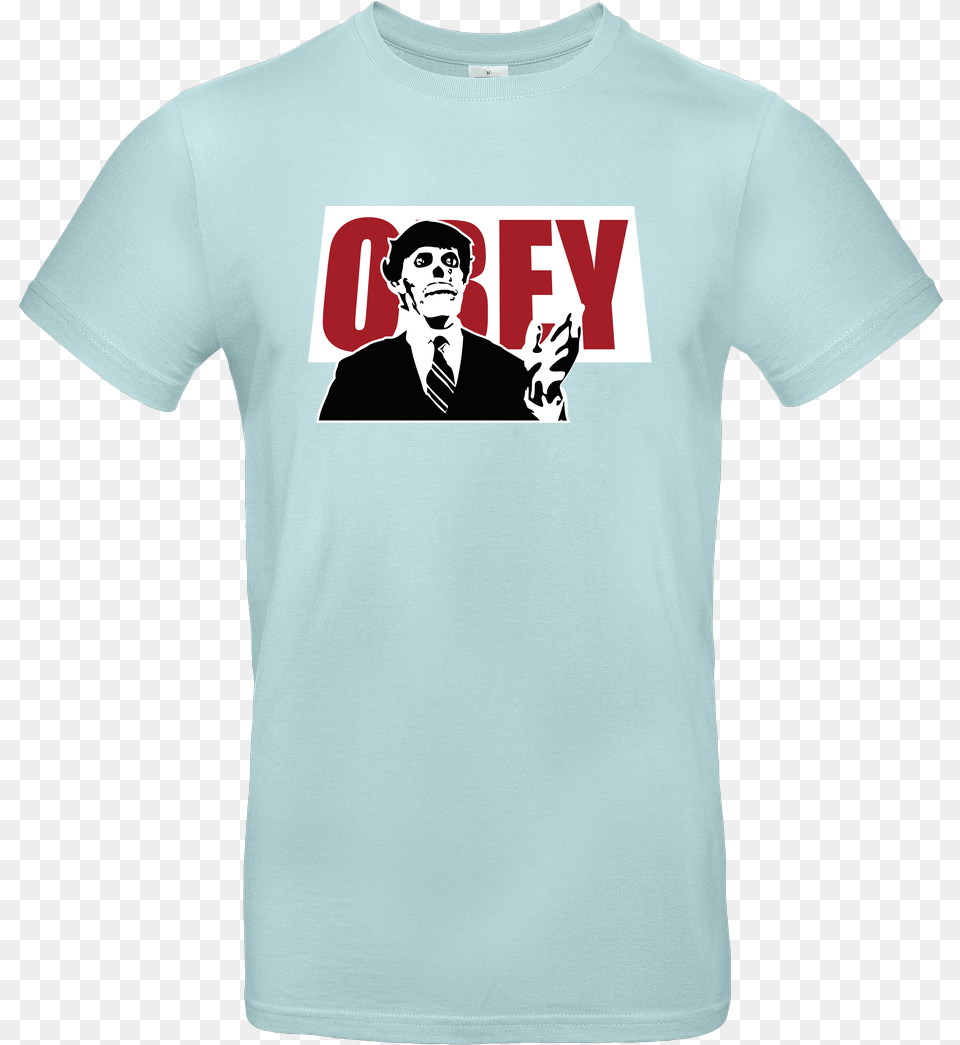 Obey, Clothing, Shirt, T-shirt, Adult Free Png