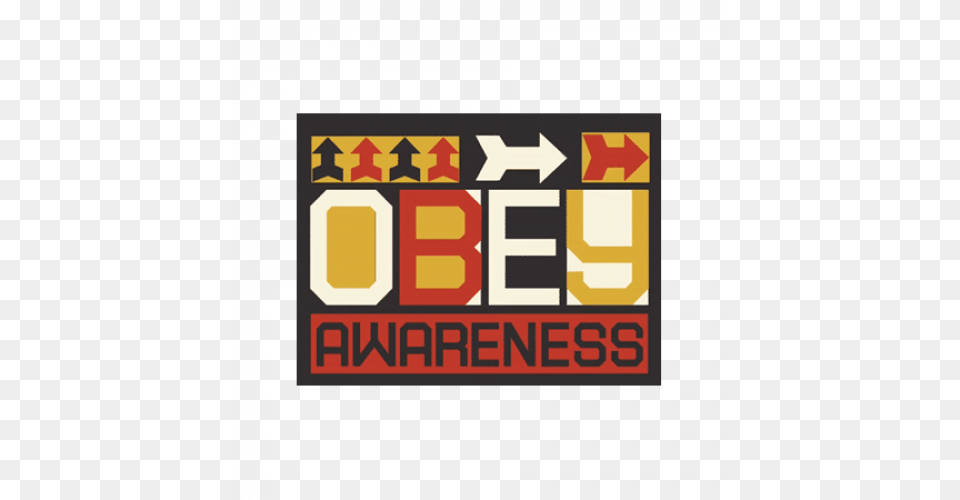 Obey Awareness Project, Scoreboard, Logo, Text Png
