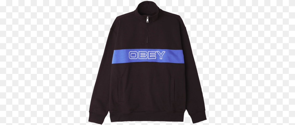 Obey Chez Maniak Long Sleeve, Clothing, Hoodie, Knitwear, Sweater Free Png