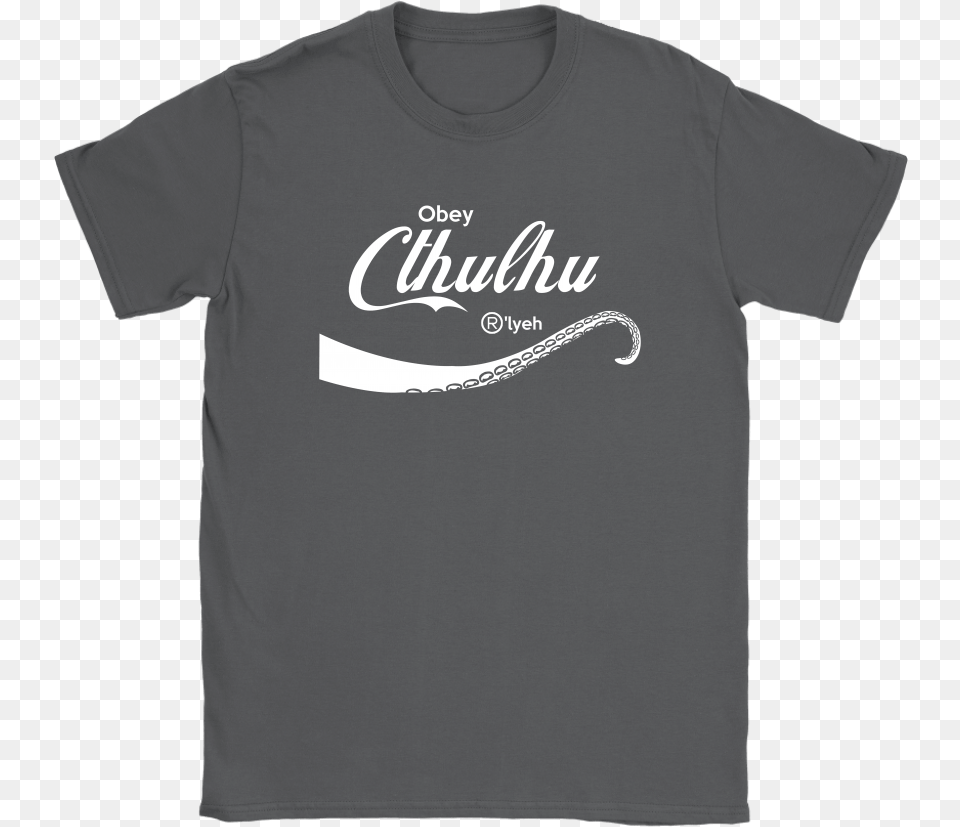 Obey Cthulhu Ru0027lyeh Coca Cola Logo Style Shirts U2013 Teeqq Store Logos, Clothing, T-shirt, Shirt Png