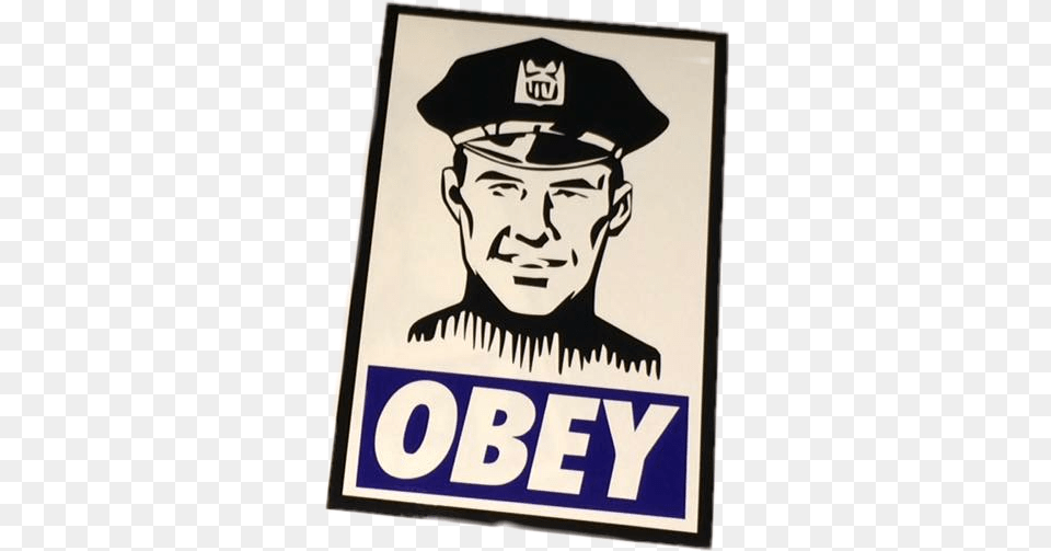 Obey Hat Black Star Wars Stickers, Logo, Adult, Male, Man Png Image