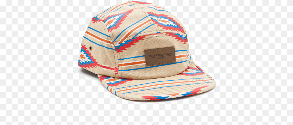 Obey Hat Native 5 Panel Khaki Baseball Cap, Baseball Cap, Clothing Free Png Download