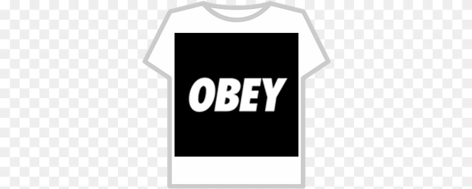 Obey Logo Obey, Clothing, T-shirt, Shirt Free Png Download