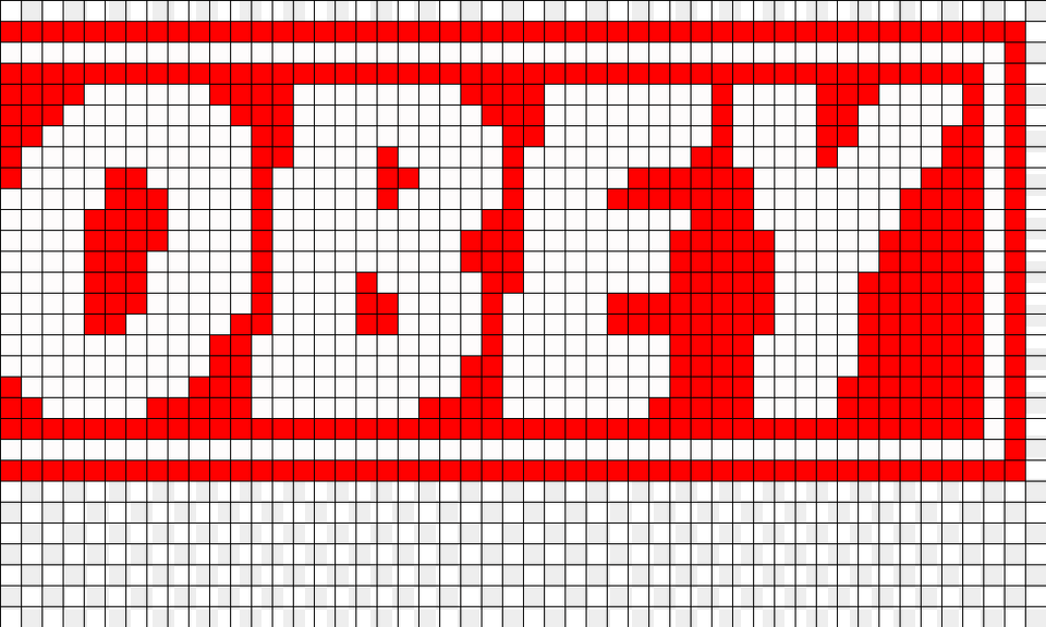 Obey Perler Bead Pattern Bead Sprite Number, Dynamite, Weapon, Text, Clock Free Png