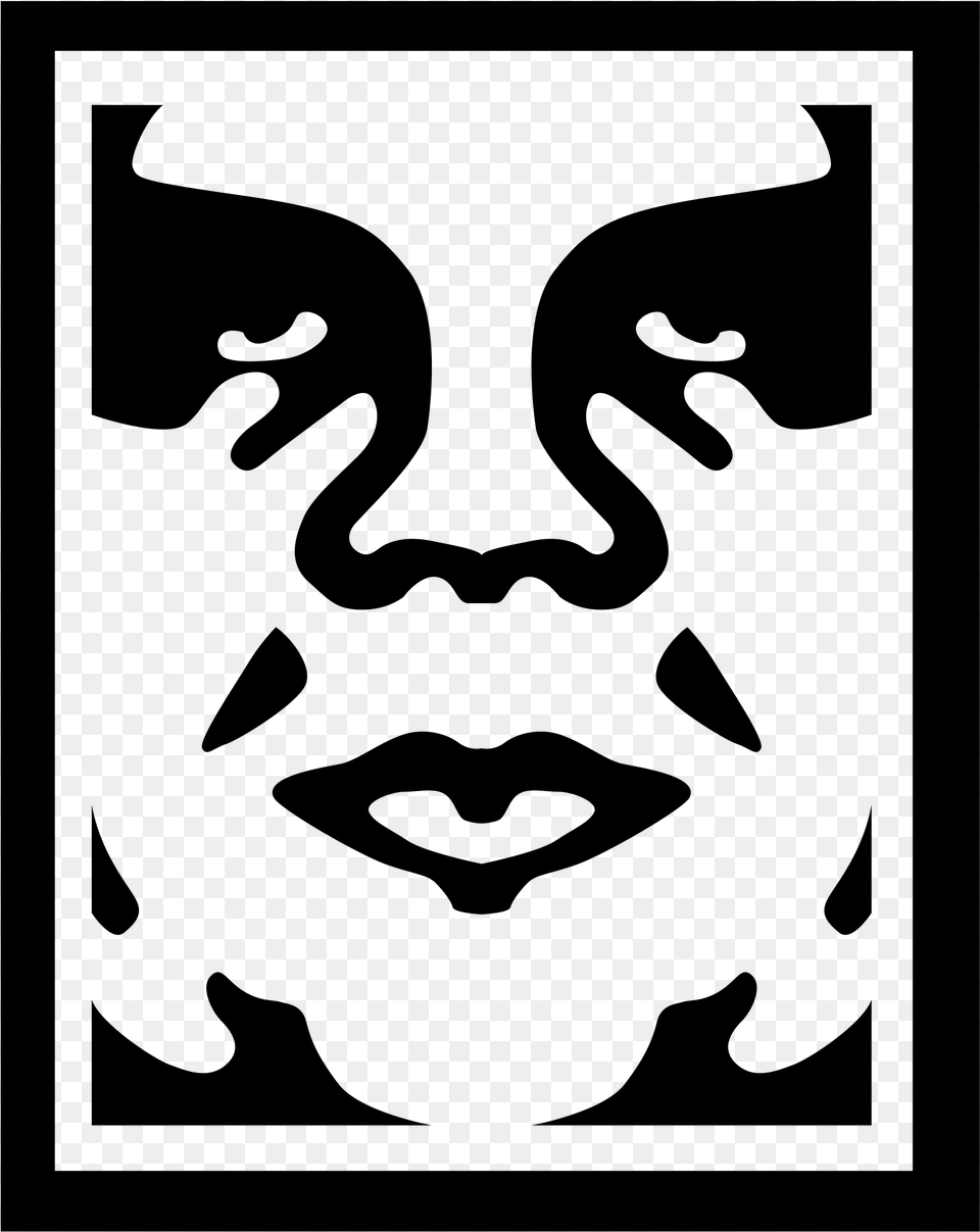 Obey The Giant Logo Andre The Giant Obey, Gray Png