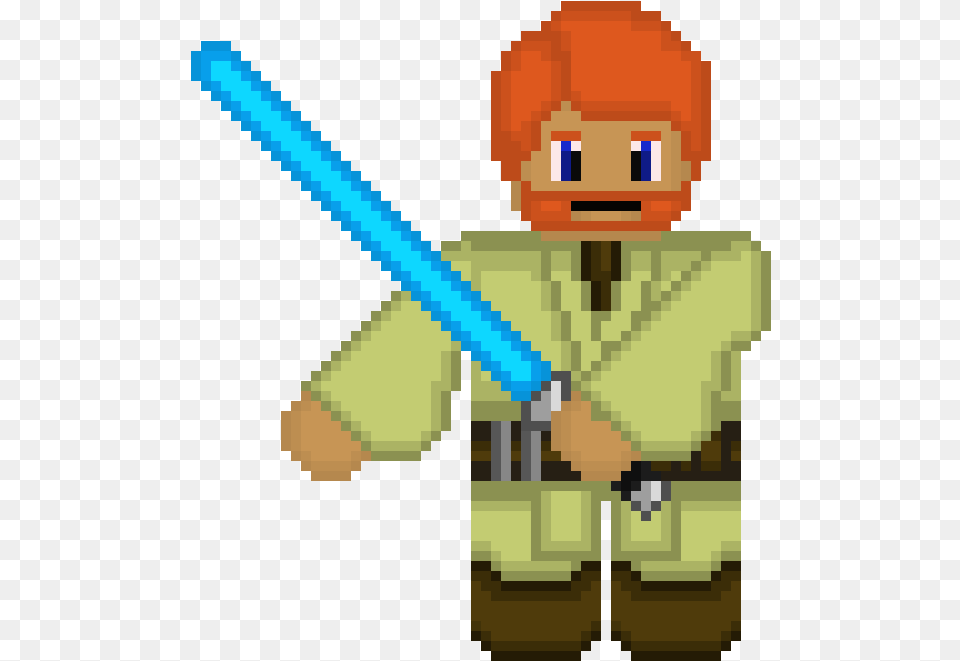 Obi Wan Kenobi Pixel Art, People, Person Png Image