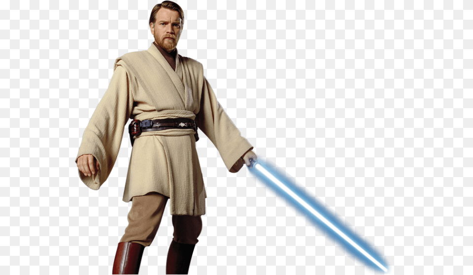 Obi Wan Kenobi U2014 Star Wars Battlefront Obi Wan Kenobi, Weapon, Sword, Fashion, Person Free Transparent Png