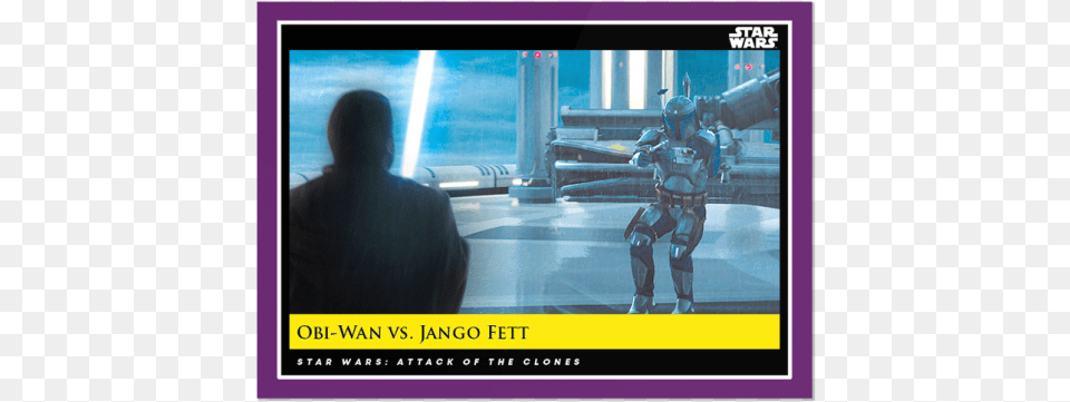 Obi Wan Vs Jango Fett Luke Skywalker, Adult, Person, Woman, Female Png