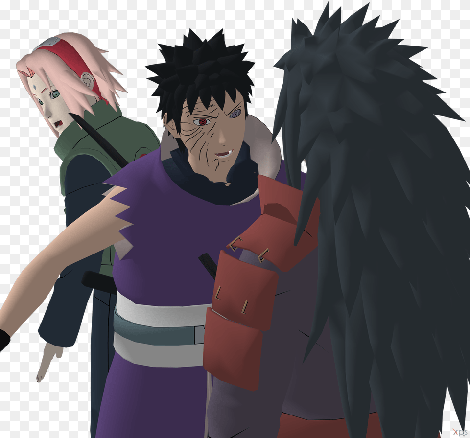 Obito Boy Obito And Sakura, Anime, Adult, Person, Female Free Transparent Png