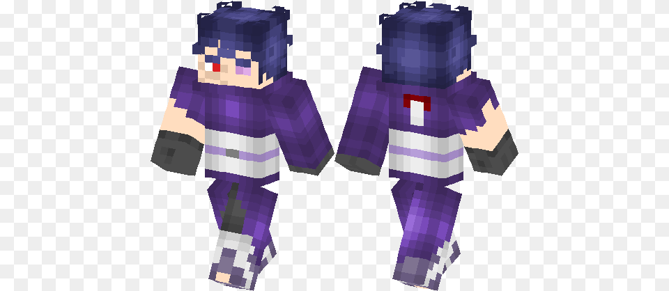 Obito Uchiha Hd Skin Minecraft Skin Minecraft Hub, Purple, Baby, Person Free Transparent Png