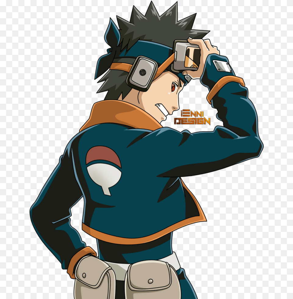 Obito Uchiha Part I By Iennidesign On, Publication, Book, Comics, Person Free Png