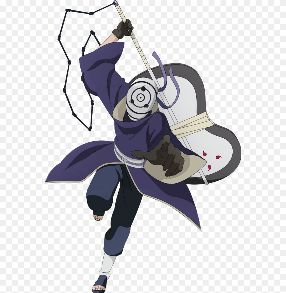 Obito Uchiha War Mask, Sword, Weapon, Person Png Image