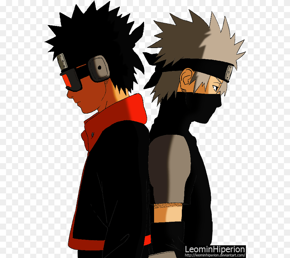 Obito Y Kakashi By Leominhiperion Naruto Wall Paper Supreme, Publication, Book, Comics, Adult Free Transparent Png