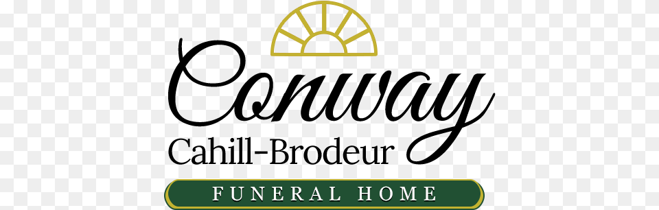 Obituary Of Virginia M Conway Cahill Brodeur Funeral Home, Logo Free Png Download