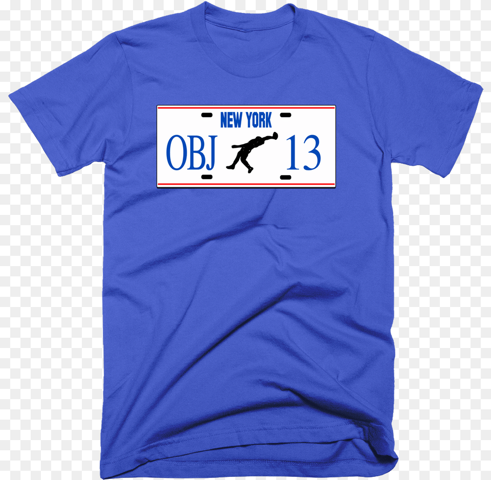 Obj The Catch New York License Plate Tshirt Odell Beckham 9 11 Was An Inside Job Shirt, Clothing, T-shirt, Person Png Image