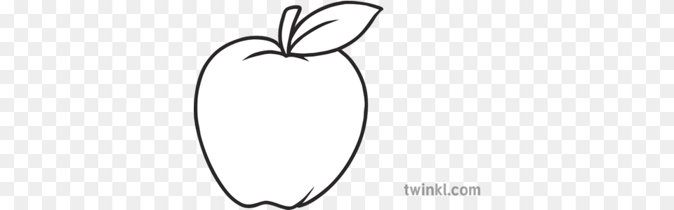 Object Apple Gold Nature Fruit Plant Ks1 Black And White Rgb Line Art, Produce, Food, Outdoors, Night Free Png Download