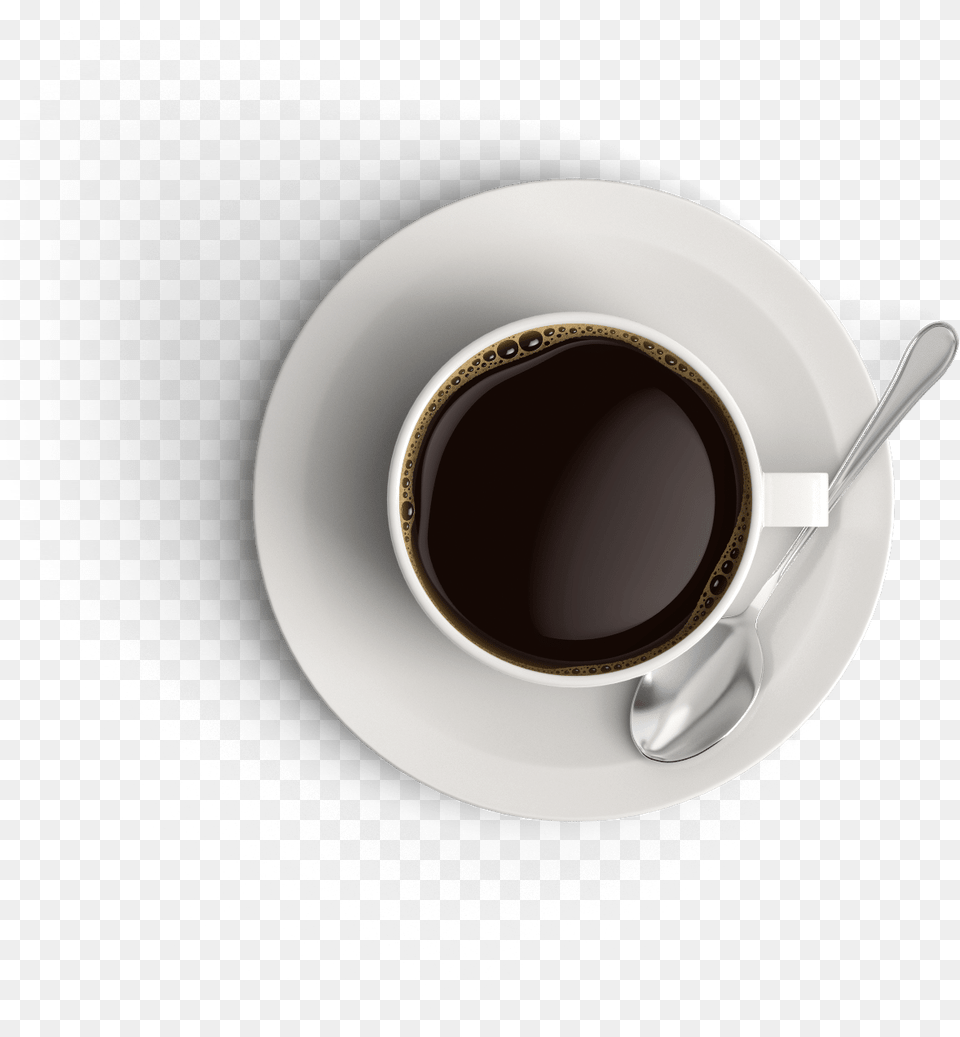Object Coffee 1 Coffee Cup Top View, Cutlery, Beverage, Coffee Cup, Espresso Png Image