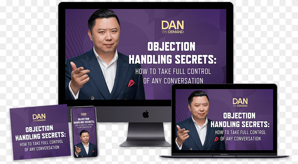 Objection Handling Secrets Video Training Dan Lok Course, Adult, Person, Man, Male Free Transparent Png