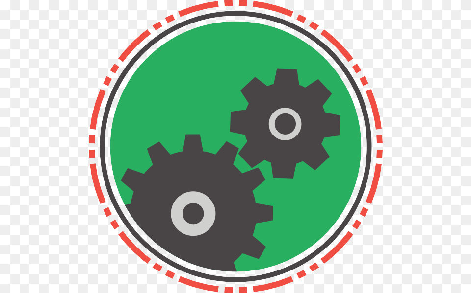Objective Icon Transparent Background Gear Icon, Machine Free Png