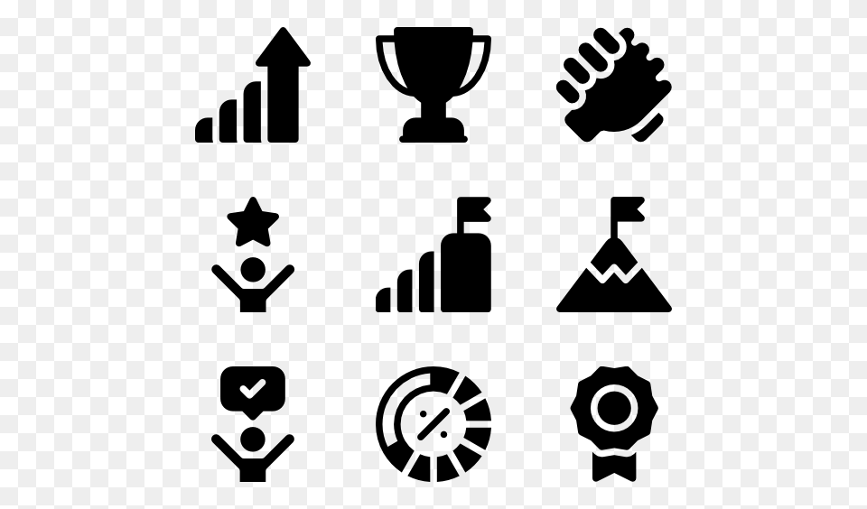 Objective Icons, Gray Png Image