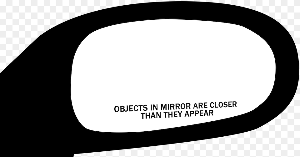 Objects In Mirror Are Closer Than They Appear Text Objects In The Mirror Meme, Astronomy, Moon, Nature, Night Free Transparent Png