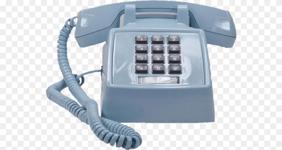 Objects Telefone Blue Object Aesthetic Telephone, Electronics, Phone, Dial Telephone, Crib Free Transparent Png