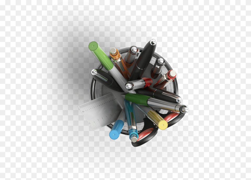 Objects Top View, Pen Png Image