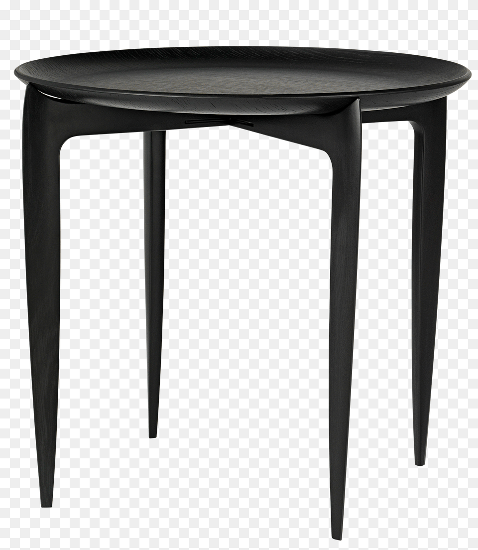 Objects Tray Table Black, Coffee Table, Dining Table, Furniture Free Transparent Png